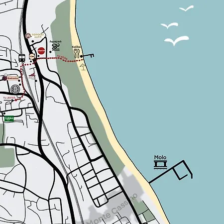 Apartmán 700m Od Plazy Sopoty